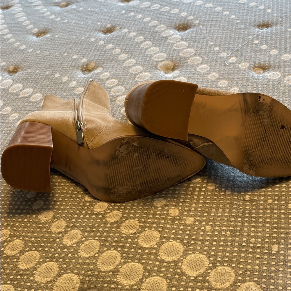 Steve Madden Tan Ankle Booties - Picture 6 of 6